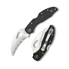 Spyderco byrd Hawkbill Black FRN SpyderEdge Knife