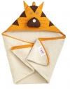 3 Sprouts Tito Organic Hooded Towel, Tiger