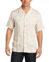 Cubavera Men's Short Sleeve Guayabera Shirt