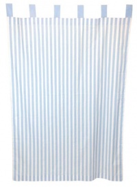 Tadpoles Stripe Curtain Panels, Set of 2, Blue