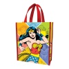 Vandor 75173 Wonder Woman Small Recycled Shopper Tote, Multicolored