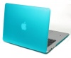 KHOMO Blue Rubberized Satin Soft Touch Hard Shell Case Cover for Apple MacBook Air 11'' For new 2010 2011 & 2012 models (including newly released Macbook air)