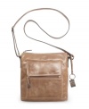 Giani Bernini's slim, compact crossbody bag is a sophisticated way to stay organized on busy days.