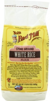 Bob's Red Mill Rice Flour White, 24-Ounce (Pack of 4)