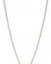 T Tahari Silver Signature Pendant Necklace