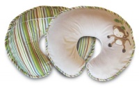 Boppy Pillow with Luxe Slipcover, Monkey