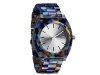 Nixon Time Teller Acetate Watch - Women's Watercolor Acetate, One Size