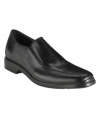 This pair of men's dress shoes is minimalism at its finest. These Cole Haan slip-on men's loafers make a statement in stylish simplicity.