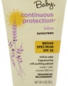 Aveeno Baby Sunblock Lotion, SPF 55, 4 Ounce