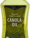 BetterBody Foods and Nutrition Organic Cold Pressed Canola Oil, 16.9-Ounce (Pack of 2)