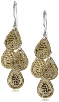 Anna Beck Designs Gili Mini Chandelier 18k Gold-Plated Earrings