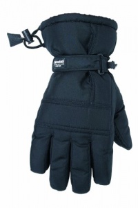 Custom Leathercraft 2077L Black Ski Glove, Large