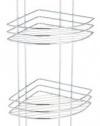 Taymor 4-Tier Corner Spa Tower, Chrome Finish