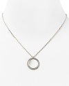 Plated in high-shine metal with a striking pendant, this Michael Kors necklace styles every look with effortless luxury.