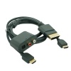 HDE Xbox 360 HDMI + Audio Dongle Adapter & Cable