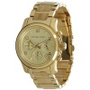 Michael Kors Gold Plated Chronograph Women's Watch - MK5660