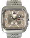 Gucci Men's YA131301 Gucci Coupé Steel Bracelet Beige Dial Watch