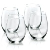 Anchor Hocking 15-Ounce 4-Piece Stemless Wine Glass Set