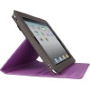 Belkin Flip Folio Case with Stand for New Apple iPad 2 / 3rd Generation, HD, 1080P, WiFi, 4G LTE, AT & T, Verizon in (Purple Lightning/Midnight)