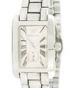 Emporio Armani Women's AR0172 Classic Silver Dial Watch