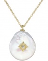 Judith Ripka Aspen Baroque Coin Pearls Necklace