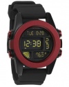 Nixon The Unit - Men's ( Dark Red/Black Ano )