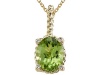 Genuine Peridot Pendant by Effy Collection® in 14 kt Yellow Gold LIFETIME WARRANTY