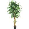 Nearly Natural 6' Palace Style Ficus Silk Tree