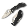 Spyderco Manbug FRN Plain Edge Knife, Black