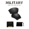 Military Tactical Dark Black HD Replacement Lens for Oakley Half Jacket XLJ