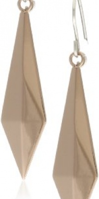 Elizabeth and James Geodisic 18k Rose Gold-Plated Drop Earrings