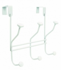 Amerock H55548-GW Multi Over-the-Door Hook, White