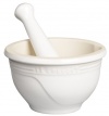 Le Creuset Stoneware 20-Ounce Mortar and Pestle, White