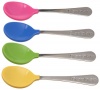 Gerber Graduates BPA Free 4 Pack Soft Bite Toddler Spoon, Colors May Vary