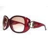 Gucci GG 2951/F/S CMH Oversized Oval Opal Red Sunglasses