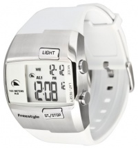 Freestyle Men's FS84855 Durbo Digital White and Steel Polyurethane Watch