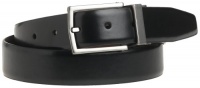 Kenneth Cole REACTION Men's U-Turn Reversible 1 1/4 Leather Belt, Black/Brown, 36