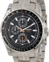 Casio Men's MTP4500D-1AV Slide Rule Bezel Analog Chronograph Aviator Watch