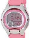 Casio Women's LW200-4BV Digital Pink Resin Strap Watch