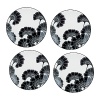 kate spade new york Japanese Floral Tidbit Plates, Set of 4