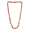 353.00 Carat Natural Pink Coral Chip Necklace 32 Inch