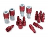 Legacy A73458D Color Connex Type D 14 Piece. 1/4 in. Red Coupler and Plug Kit