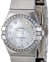 Omega Men's 123.15.24.60.55.001 Mother-Of-Pearl Dial Constellation Watch