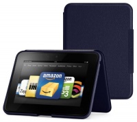 Amazon Kindle Fire HD 7 Standing Leather Case, Ink Blue (will only fit Kindle Fire HD 7)