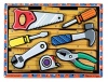 Melissa & Doug Tools Wooden Chunky Puzzle