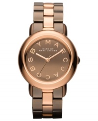 A refreshing update on the classic steel watch, this Marc by Marc Jacobs design boasts eye-catching neutral hues.