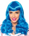 Katy Perry Blue Party Girl Wig Costume Accessory