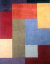 Area Rug 2x3 Rectangle Contemporary Multi Color Color - Momeni New Wave Rug from RugPal