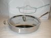 All-Clad 5 Ply Brushed Stainless Professional 6 Qt. Saute Pan with Lid