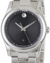 Movado Women's 0606482 Movado Sportivo Stainless-Steel Black Museum Dial Bracelet Watch